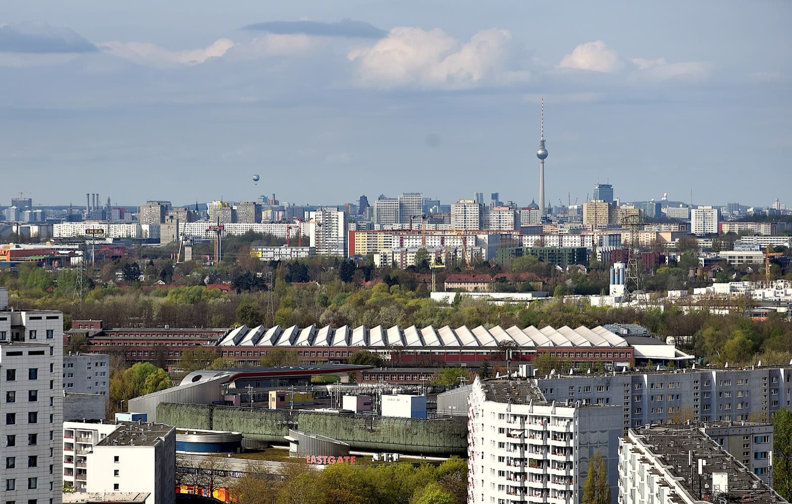Berlin skyline with the TV tower